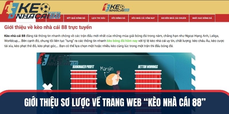 Giới thiệu sơ lược về trang web “kèo nhà cái 88”
